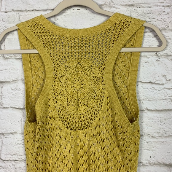 Athleta Knit Mandala Flower Pullover Sweater Vest - Picture 5 of 9